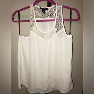 🍬2 for $10🍬 Forever 21 dressy tank with lace